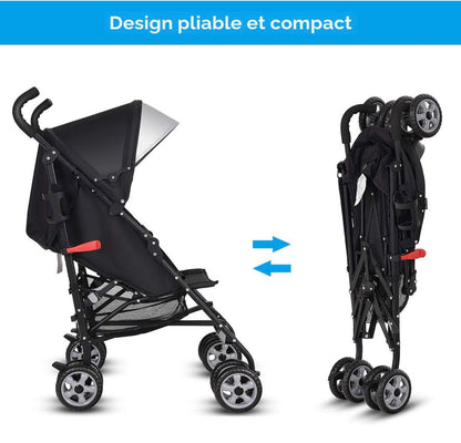 poussette bébé confort pliage et compact