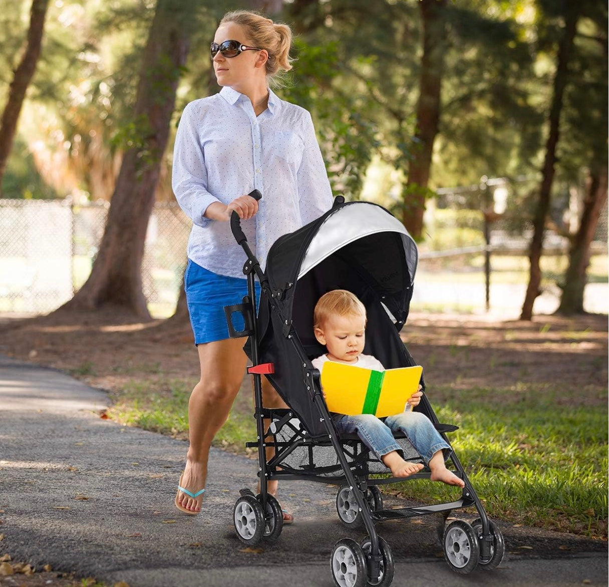 poussette bébé confort pour une balade