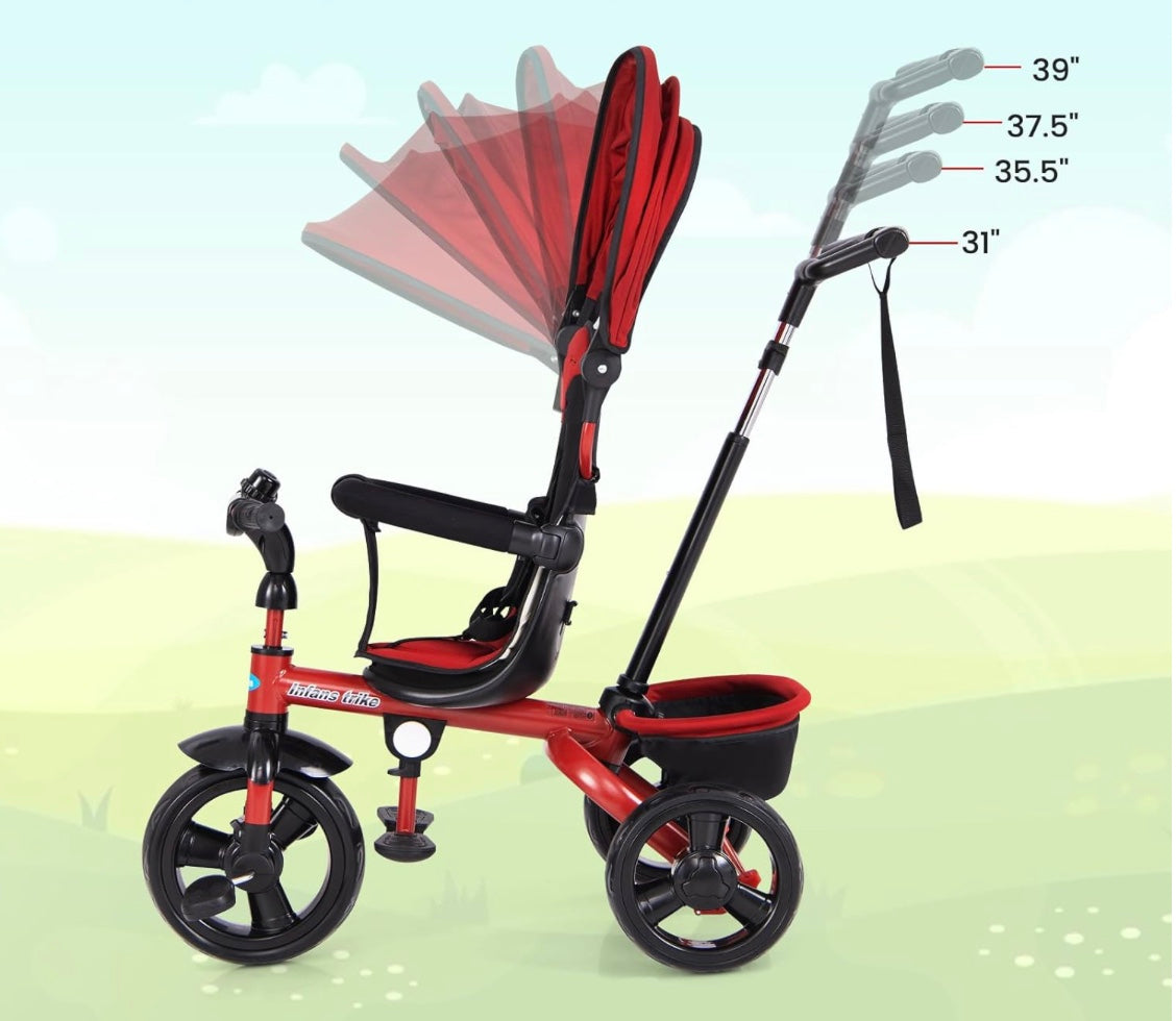 poussette bébé dossier réglable