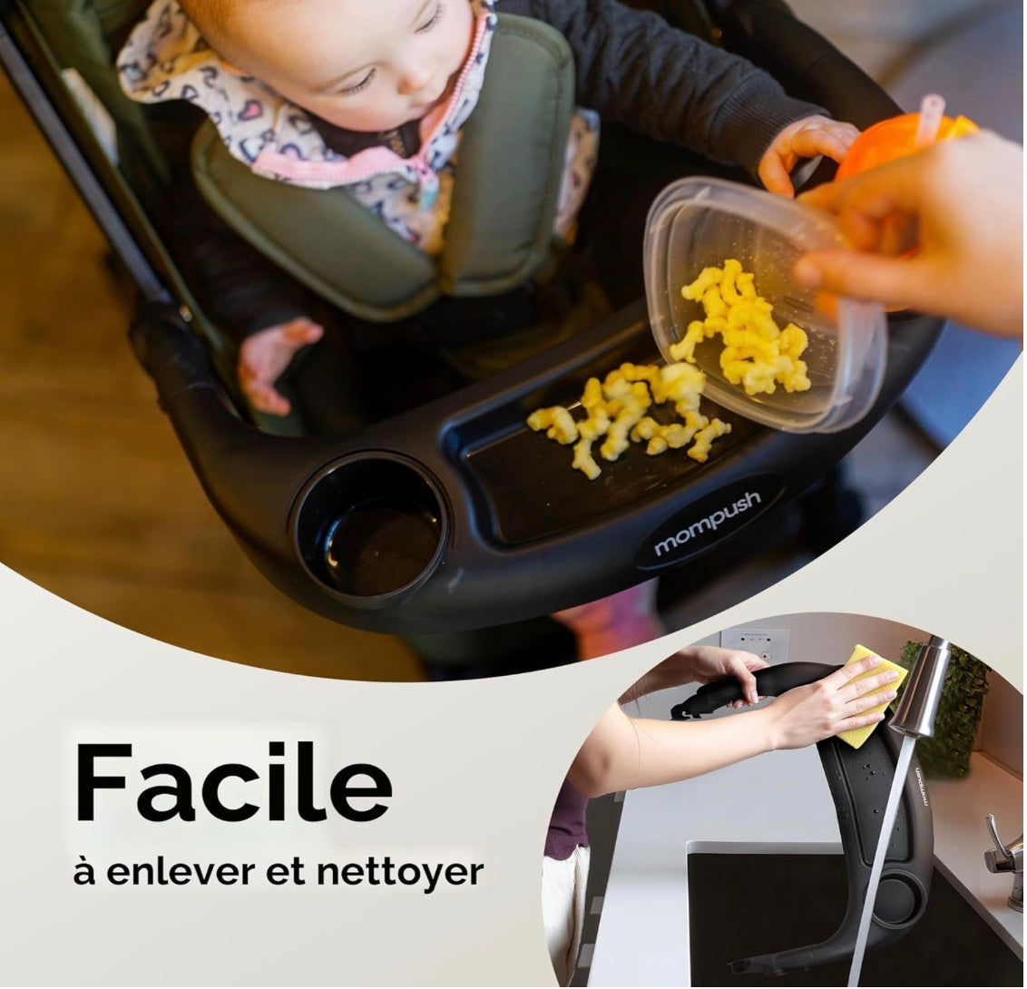 poussette bébé faire à nettoyer et à enlever
