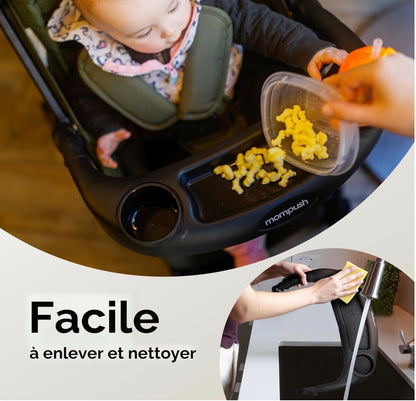 poussette bébé faire à nettoyer et à enlever