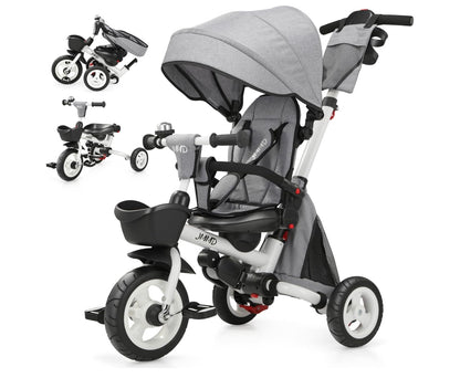 poussette bébé gris