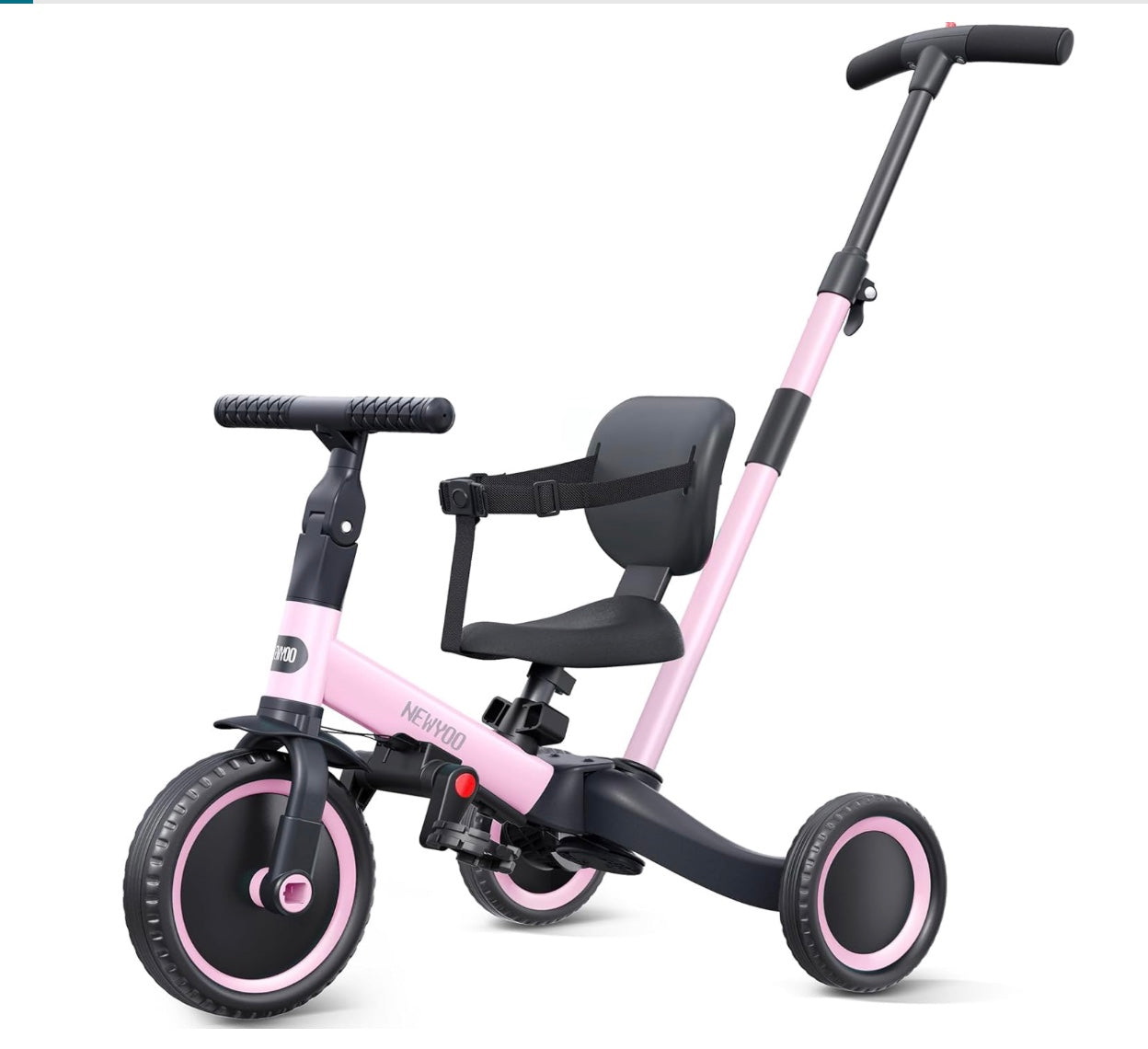 poussette bébé rose