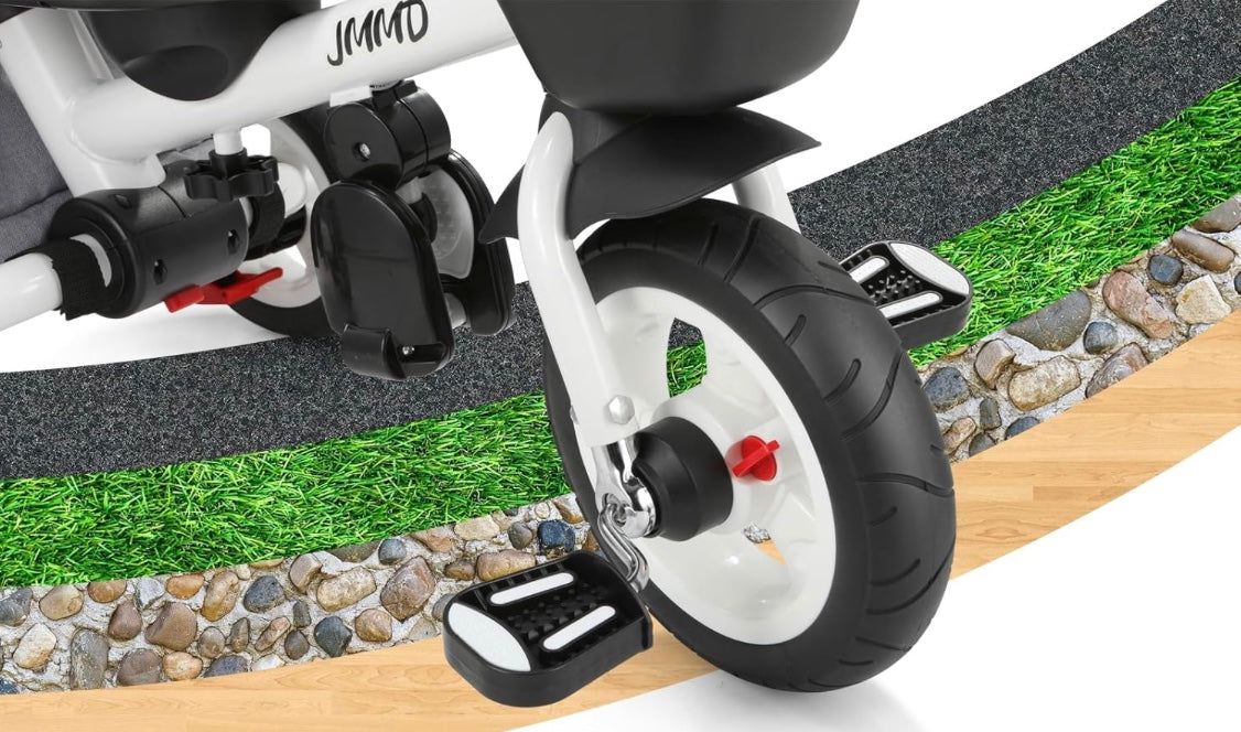 poussette bébé avec des roues sécuritaires