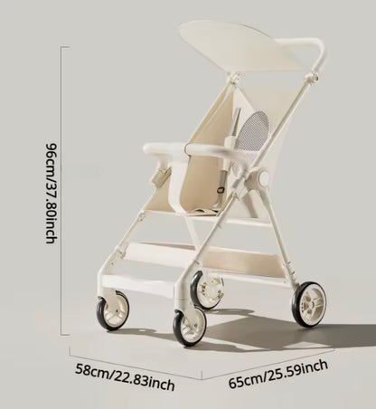 poussette canne dimension