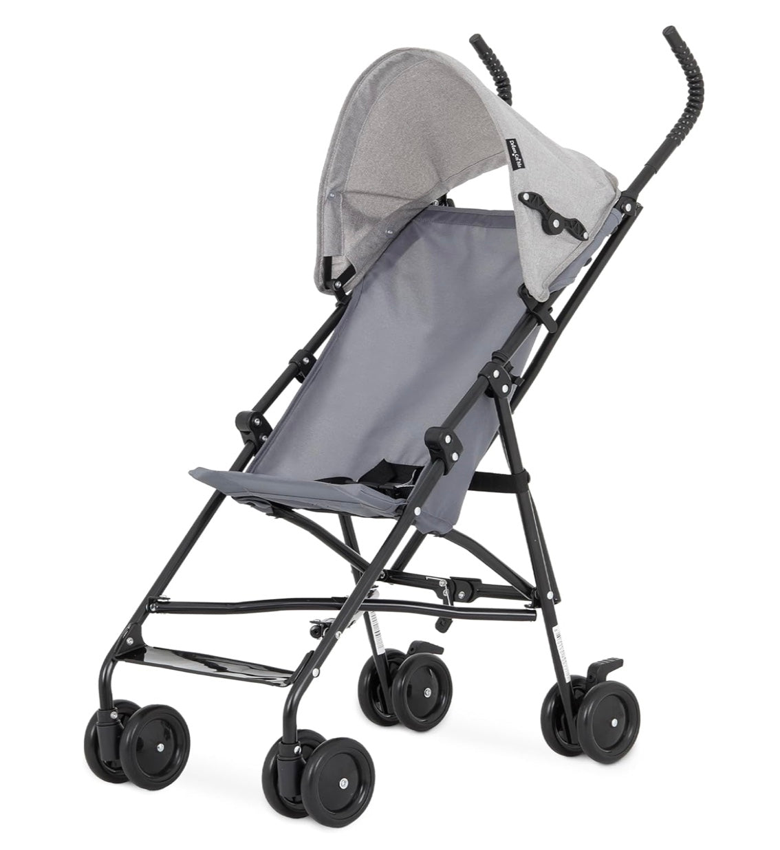 poussette canne gris