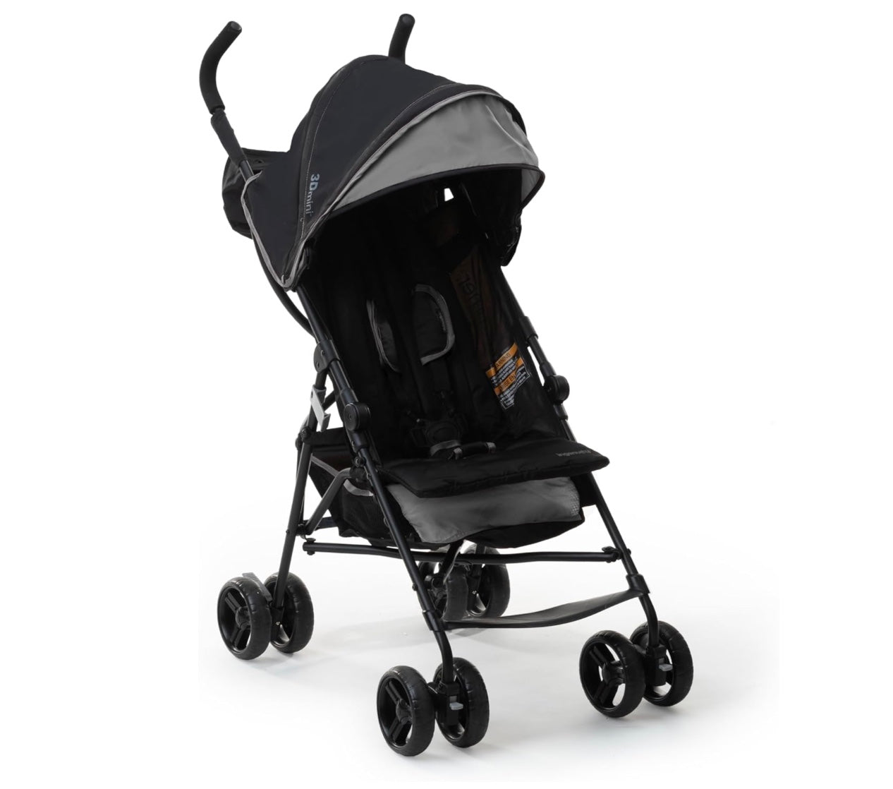 poussette de couleur noir