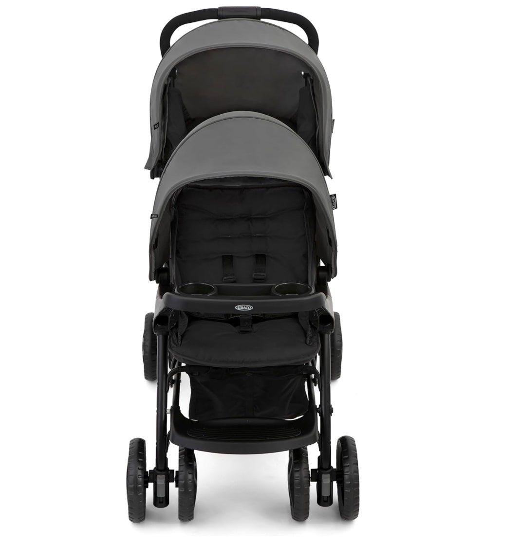 poussette double confort de bébé