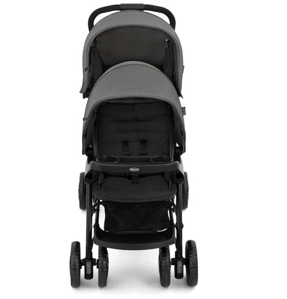 poussette double confort de bébé