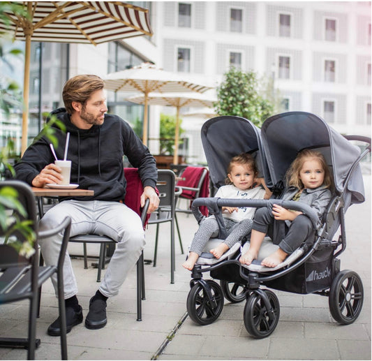 poussette double pour les jumeaux