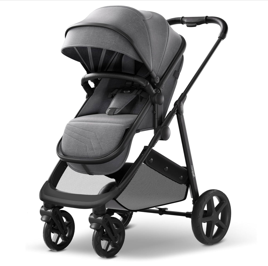 poussette grise