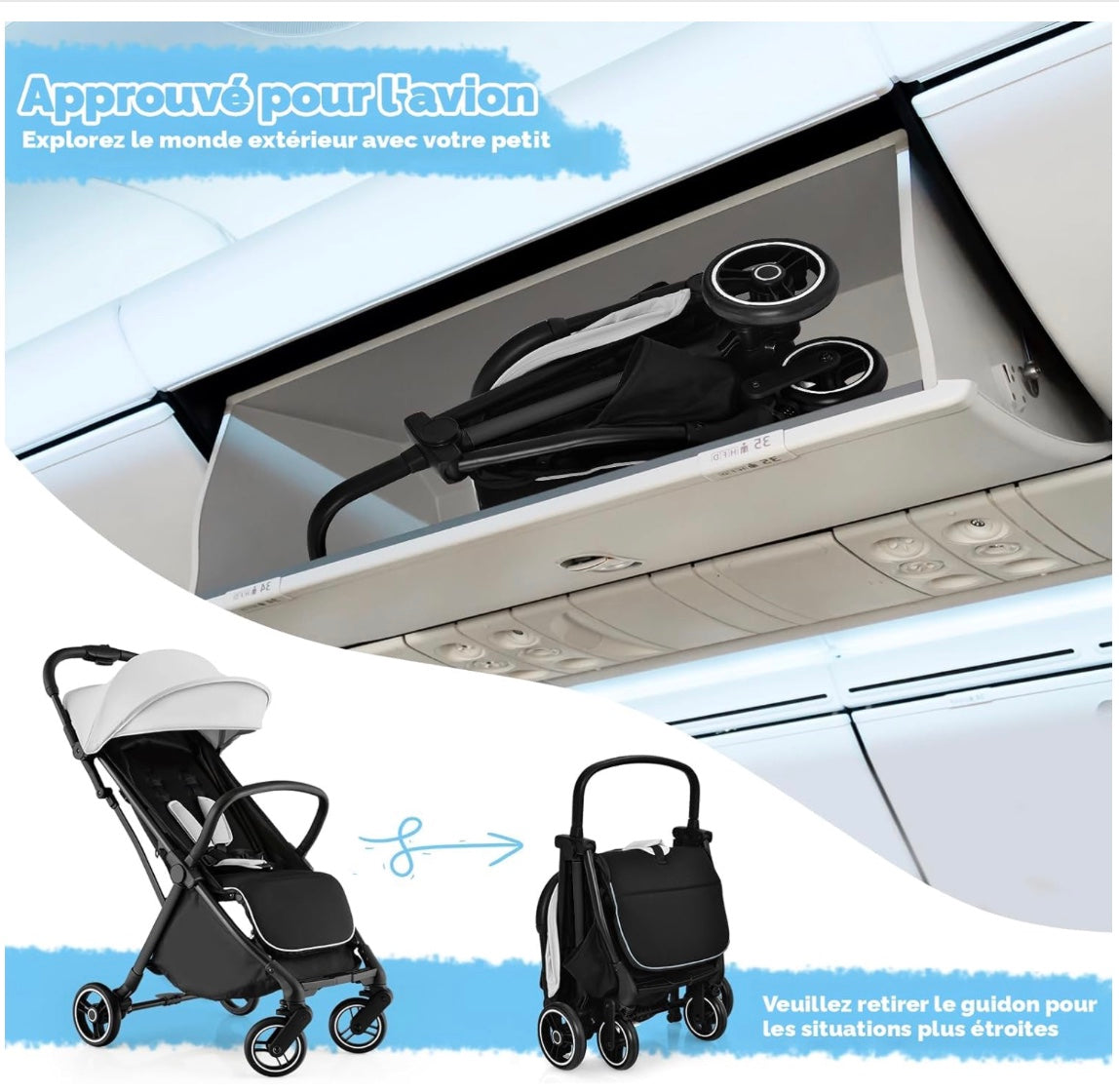 poussette parfaite pour les voyages
