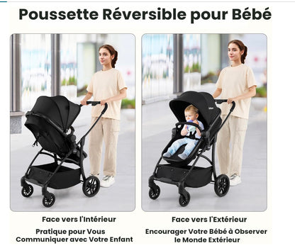 poussette réversible pour bébé