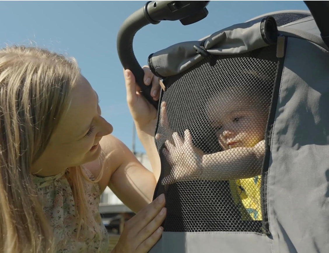 poussette sécuritaire