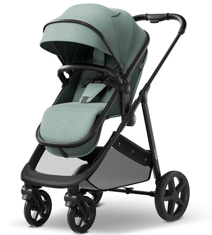 poussette couleur vert