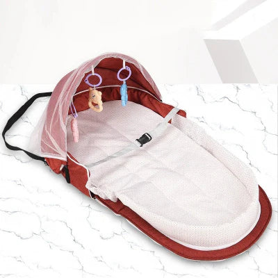 Berceau de Voyage - BabyNest™ - Rouge