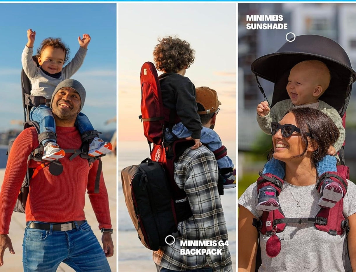 randonnée porte bébé les parents profitent du bon moment