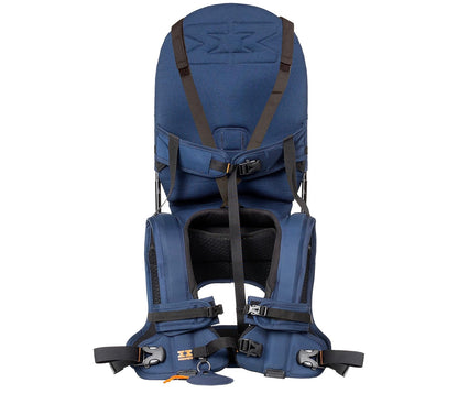 randonnée porte bébé marine