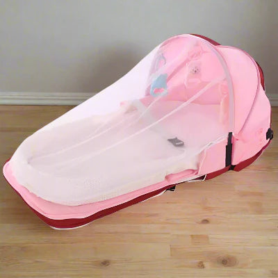 Berceau de Voyage - BabyNest™ - Rose