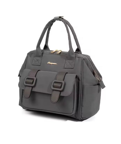 sac à langer gris foncé