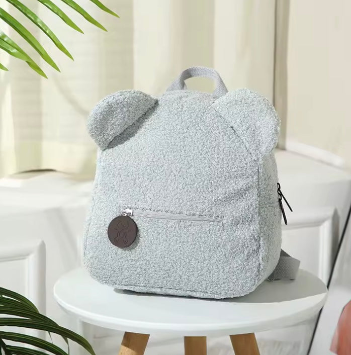 sac à dos à langer bleu pale