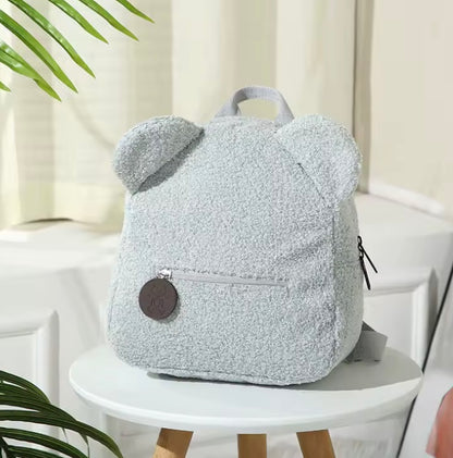 sac à dos à langer bleu pale