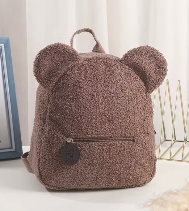 sac à dos à langer café