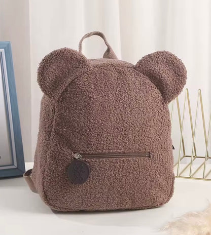 sac à dos à langer café