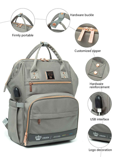 sac à dos à langer détail présentation