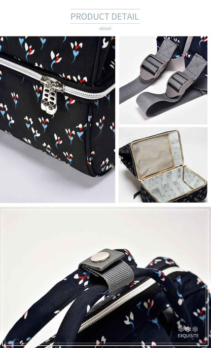 sac à dos à langer détail