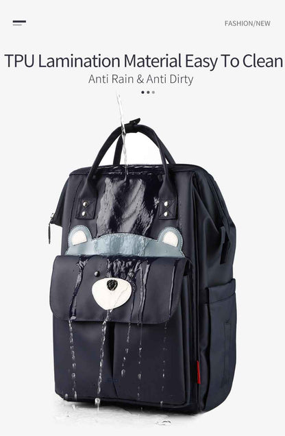 sac à dos à langer facile à nettoyer