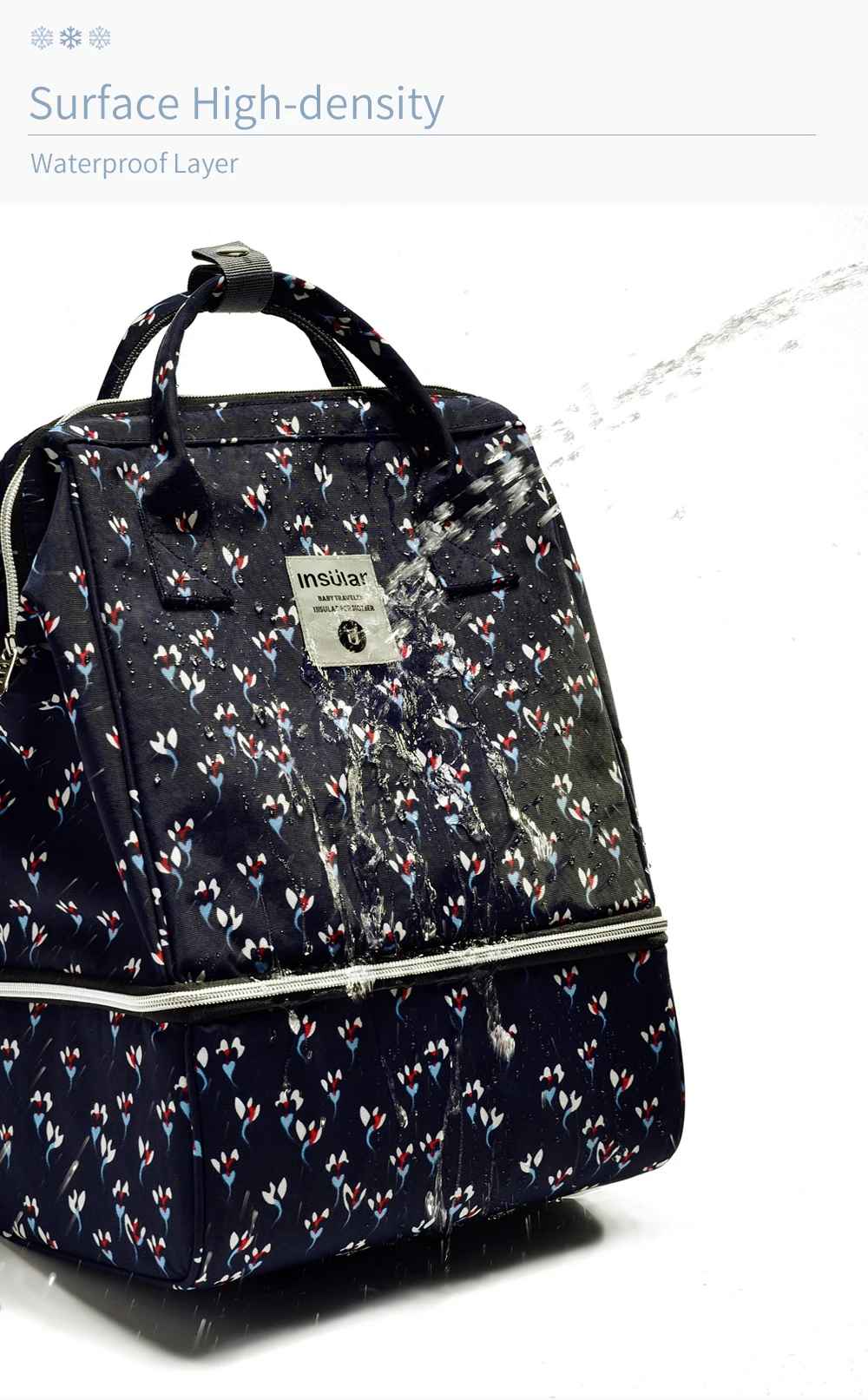 sac à dos à langer imperméable