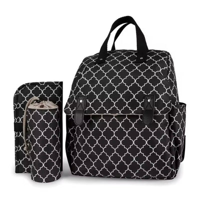 sac à dos à langer noir utile