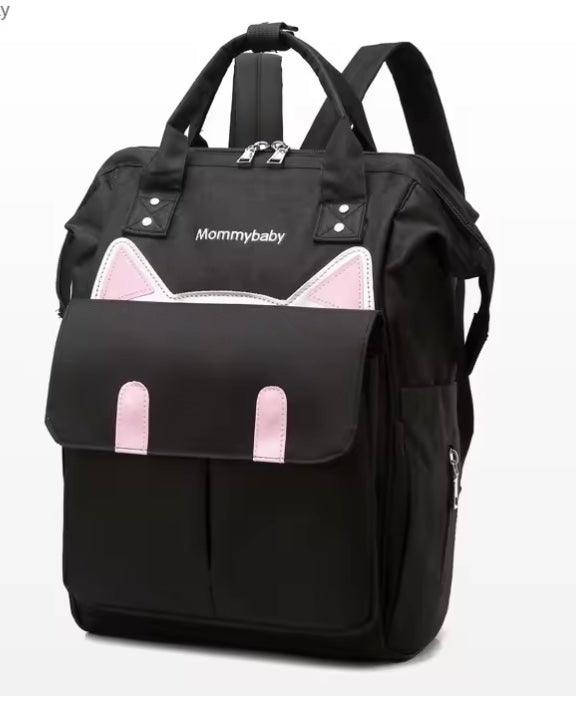 sac à dos à langer noir