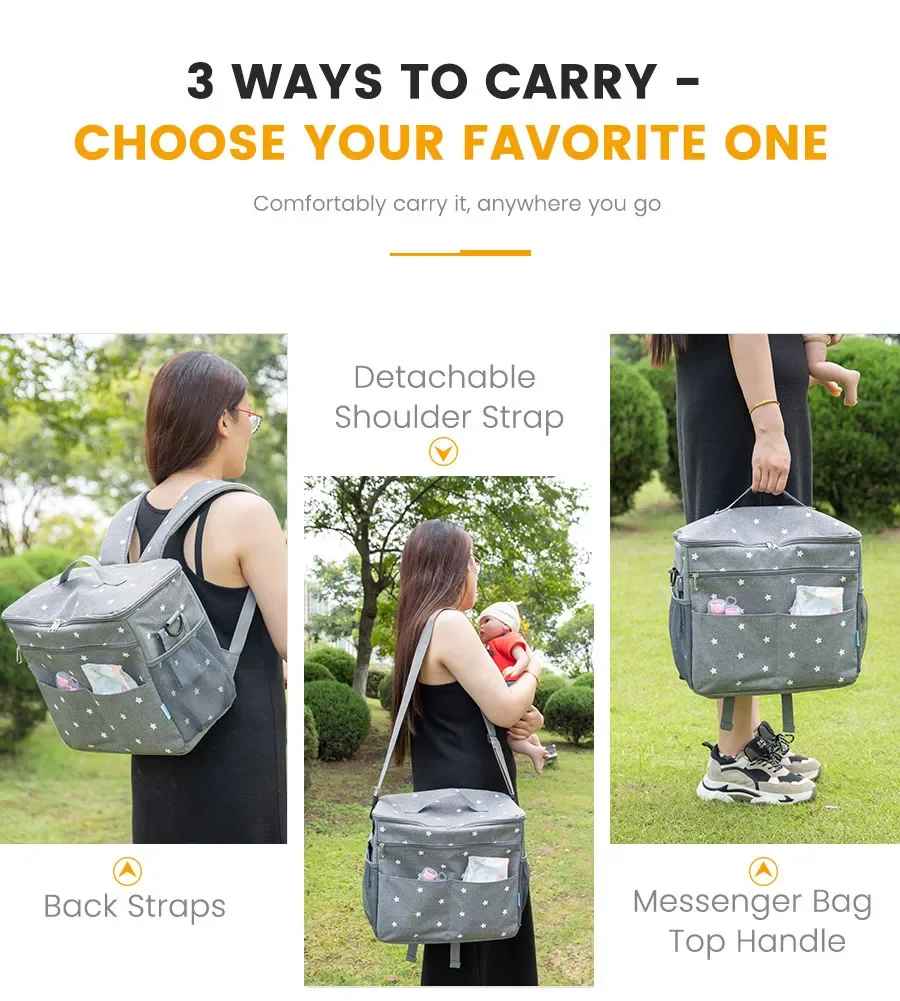 Sac à dos à langer original