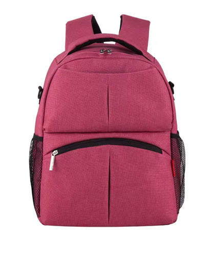 sac à dos à langer rose