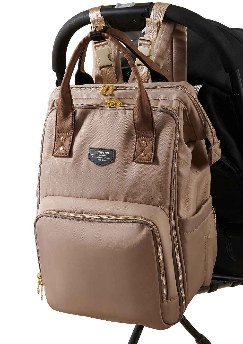 sac à dos à langer sangle pour poussette