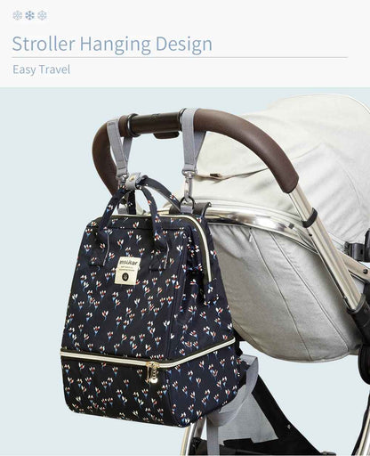 sac à dos à langer sangle pour poussette