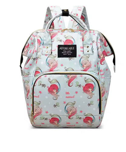 sac à dos à langer sirène