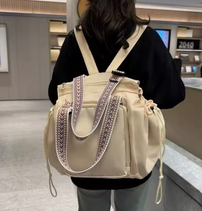 sac à dos langer beige pratique