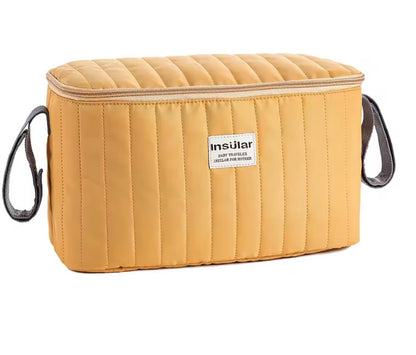 sac à langer bébé jaune