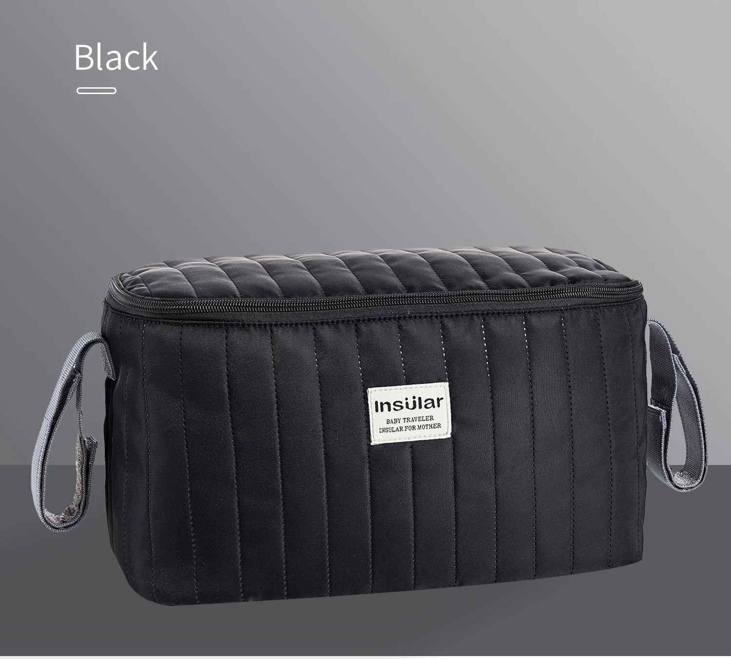 sac à langer bébé noir