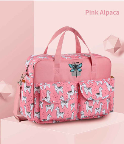 sac à langer bébé rose