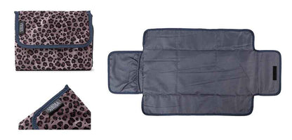 sac à langer brun avec tapis integrer