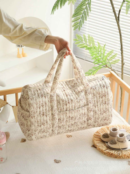 sac à langer fleuri organisateur bébé