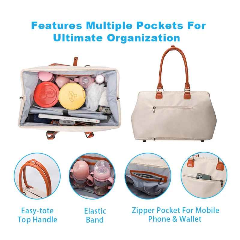 sac à langer grande capacité