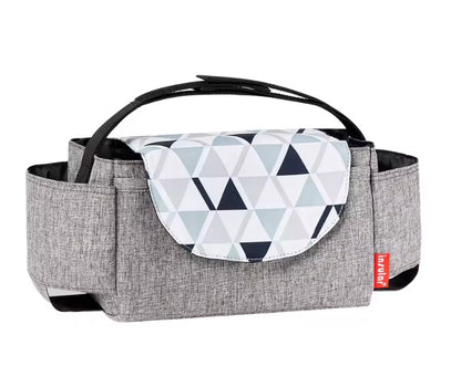 sac à langer gris triangle