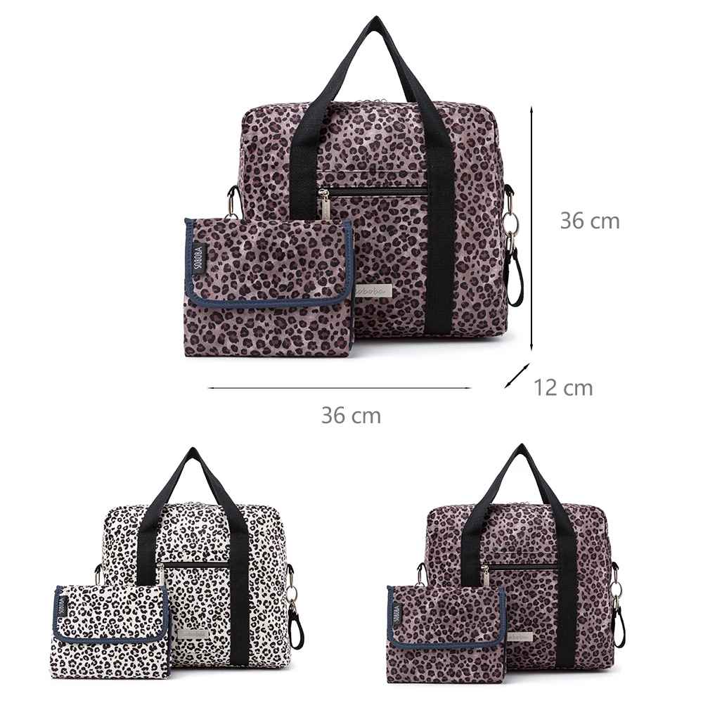 sac à langer léopard dimensions