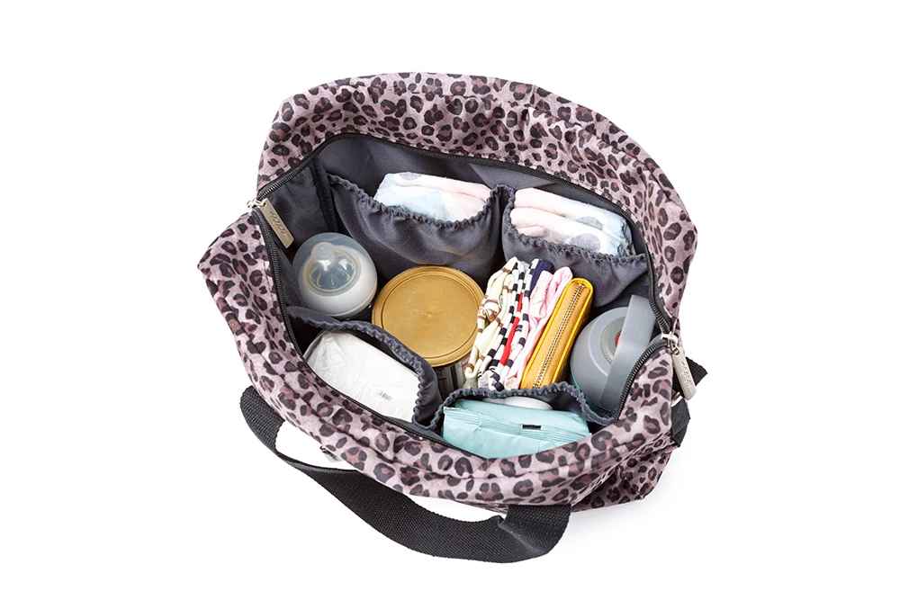 sac à langer léopard organisateur de couches