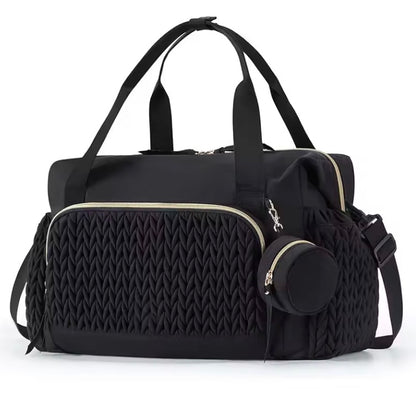 sac à langer noir pratique